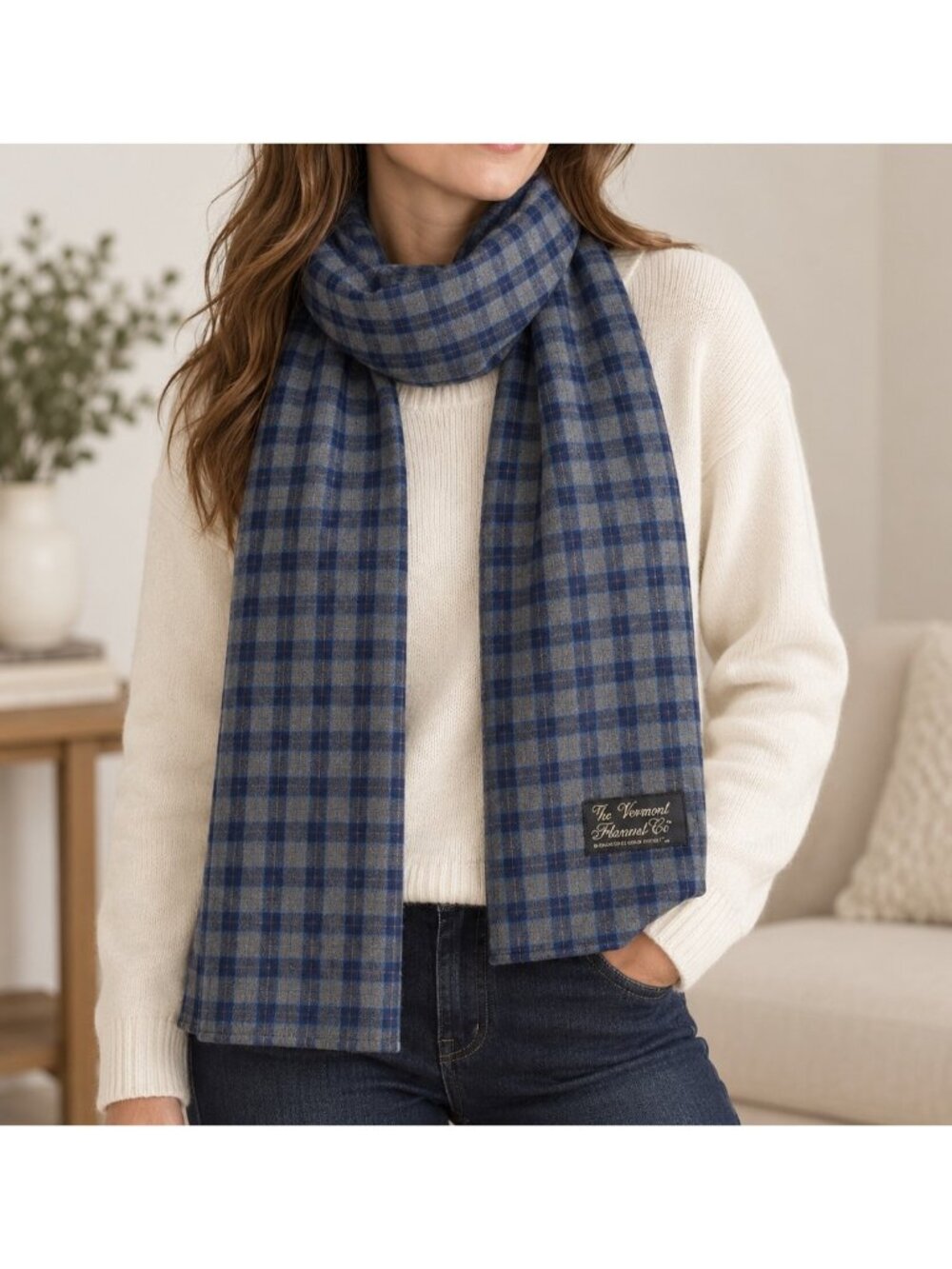 The Vermont Flannel Co. Cozy Soft Plaid Scarf